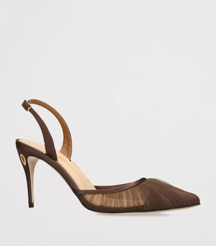 Jennifer Chamandi Vittorio Slingback Pumps 85 - Image 3