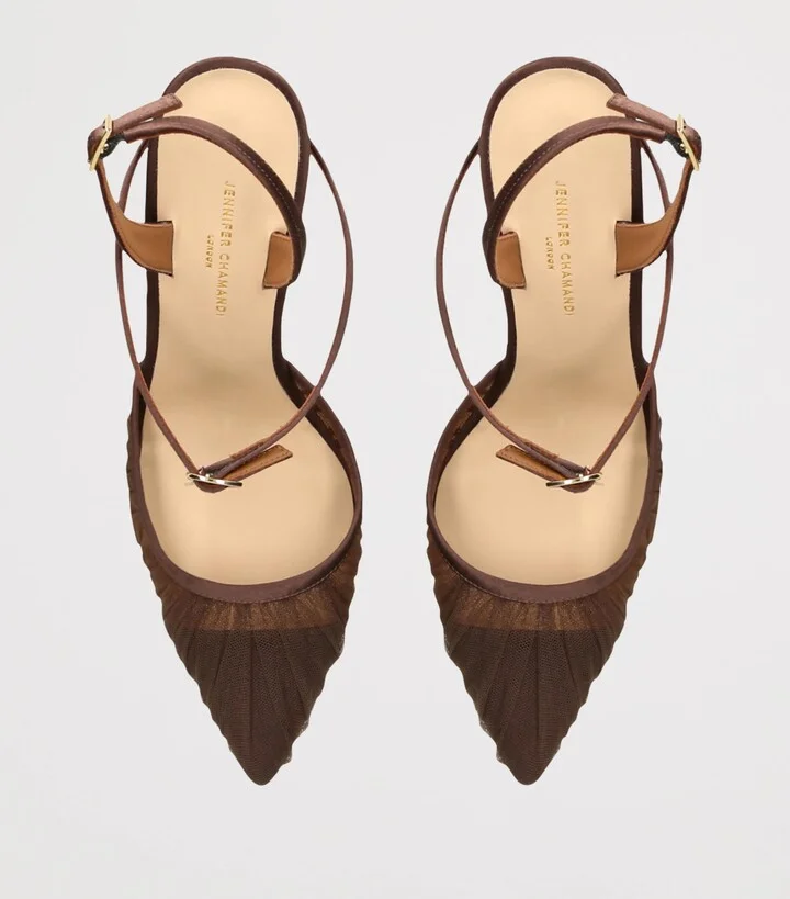 Jennifer Chamandi Vittorio Slingback Pumps 85 - Image 4