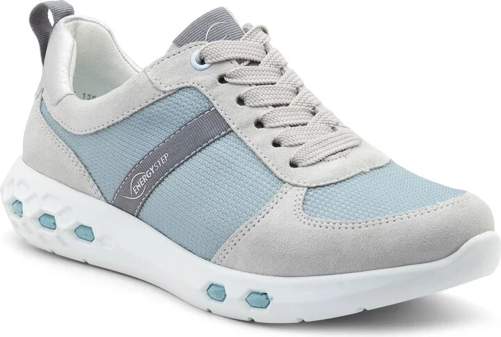 Aqua Mesh/ Silver Trim