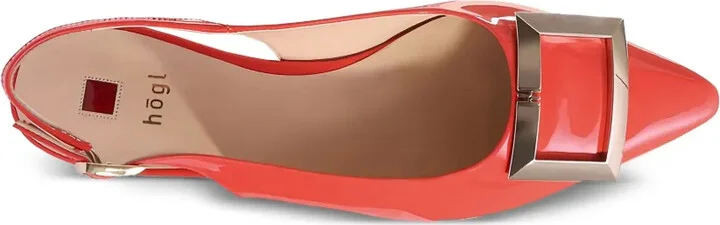 Jenny patent-leather pointed-toe pumps - Image 4