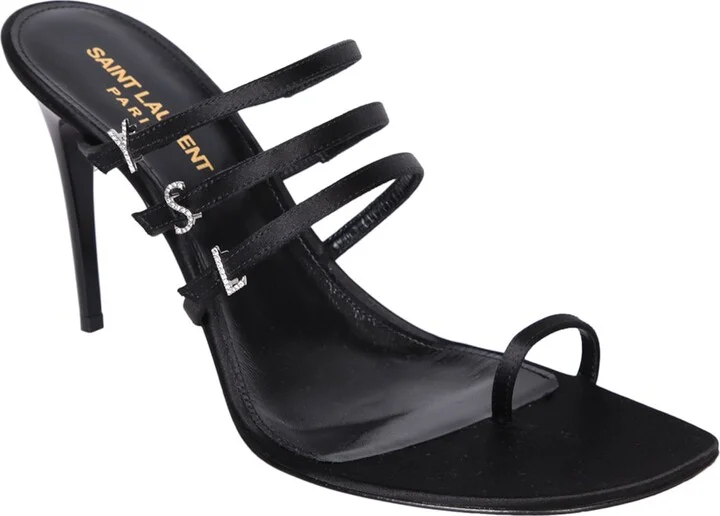 Jerry 95 Black Sandals - Image 2