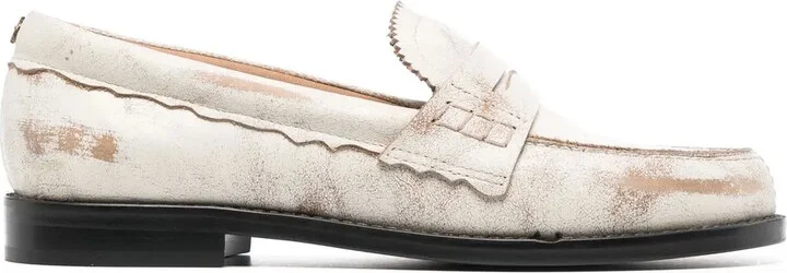 Jerry distressed loafers