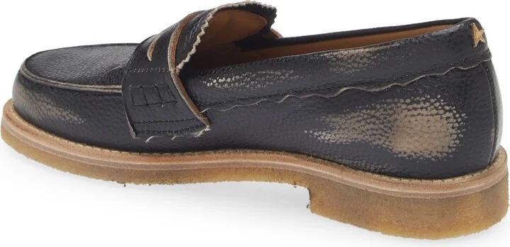 Jerry Grained Leather Penny Loafer - Image 2