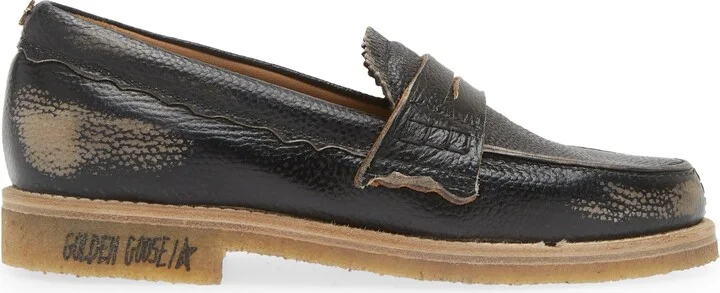 Jerry Grained Leather Penny Loafer - Image 3