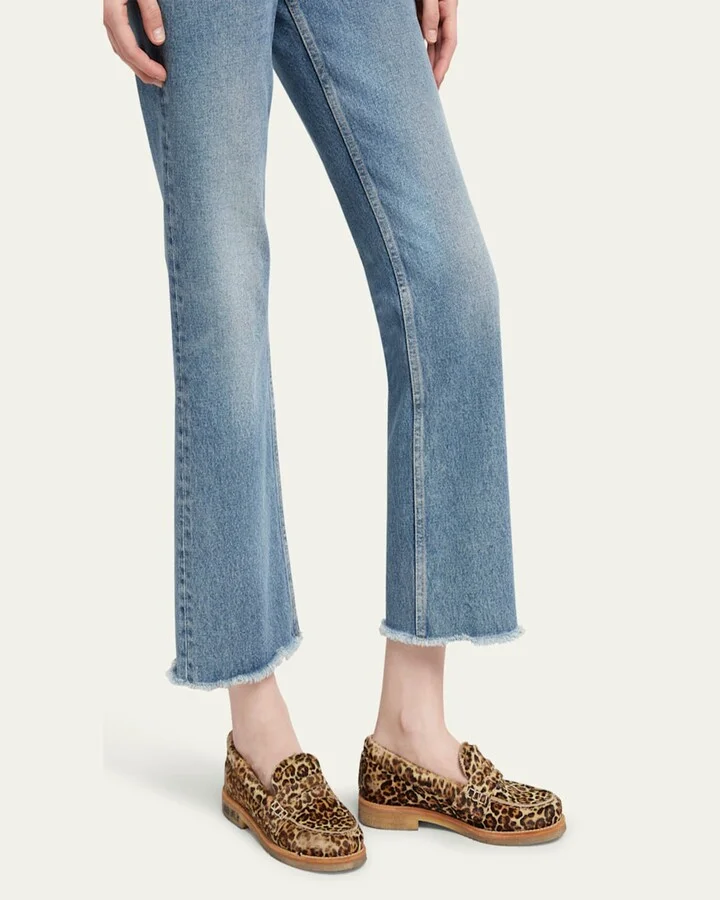 Jerry Leopard Penny Loafers - Image 4
