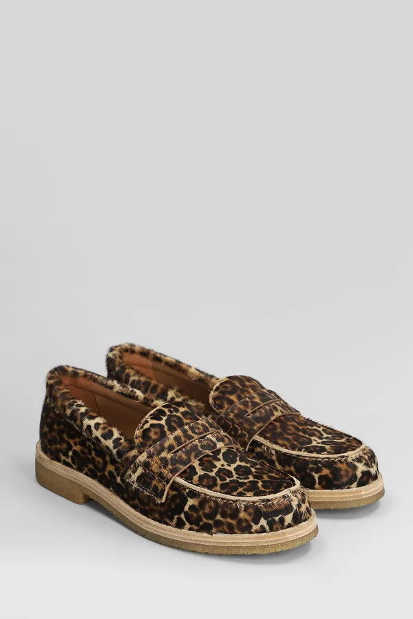 Jerry Loafers In Animalier Pony Skin - Image 2