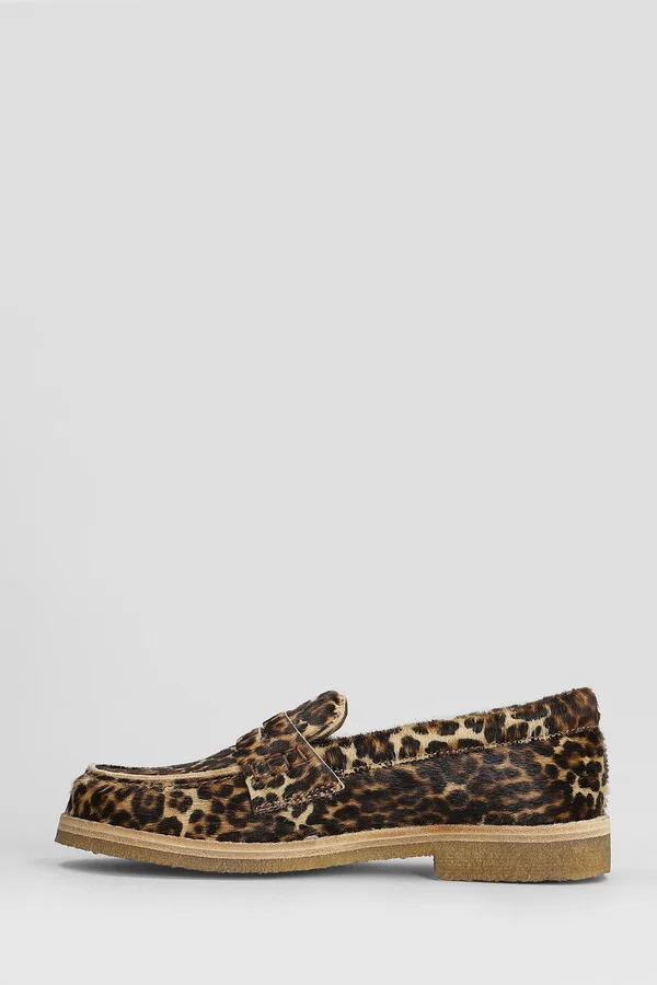 Jerry Loafers In Animalier Pony Skin - Image 3