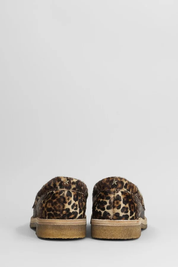 Jerry Loafers In Animalier Pony Skin - Image 4