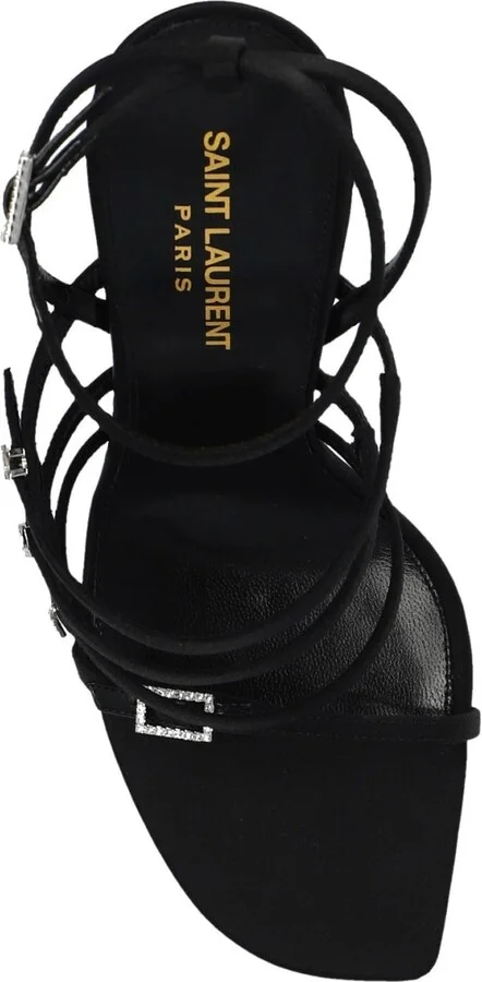 Jerry Satin Sandals - Image 4