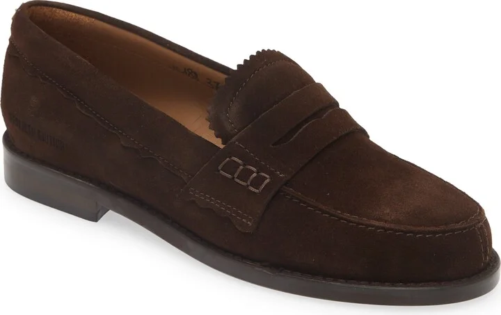 Jerry Suede Penny Loafer