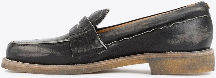 Jerry Vintage Leather Loafers - Image 2