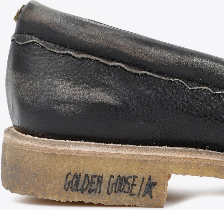 Jerry Vintage Leather Loafers - Image 3