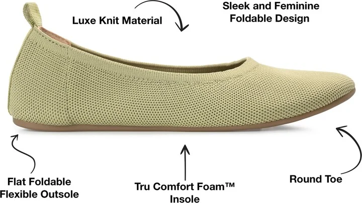 Jersie Knit Ballet Flat - Image 8