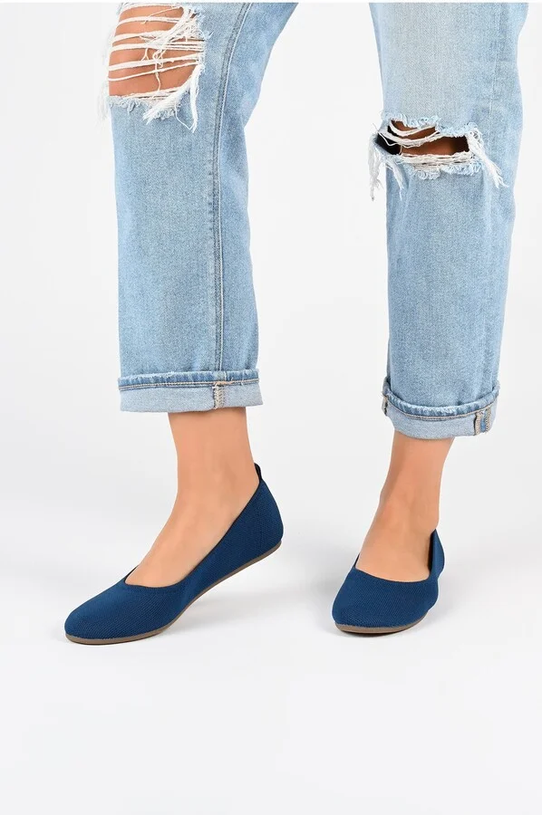 Jersie Knit Ballet Flat - Wide Width - Image 10