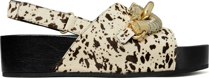 Jessa Genuine Calf Hair Slingback Platform Sandal - Image 2