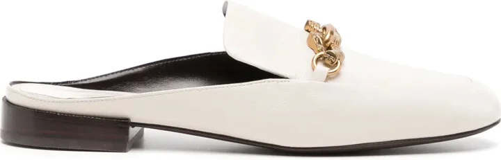 Jessa leather mules