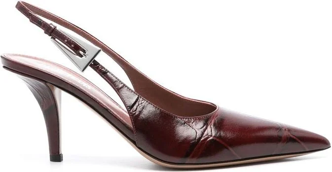 Jessica Leather Slingback Women's Pumps