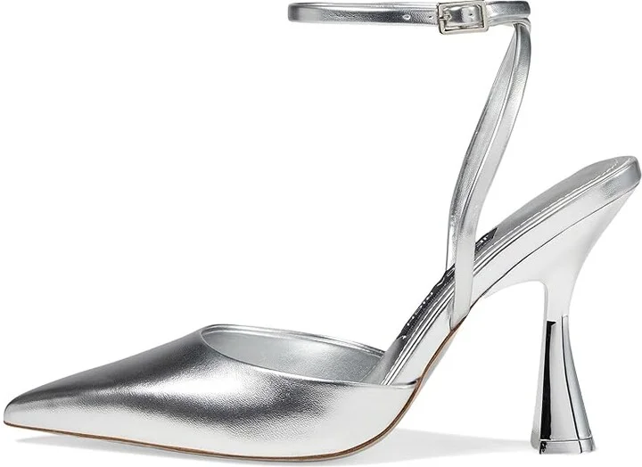 Jessica Rich Khloe Slingback High Women's Heels Gold : 11 M, Leather - Image 9