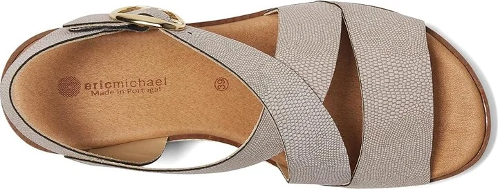 Jessica Rich Khloe Slingback High Women's Heels Gold : 11 M, Leather - Image 10