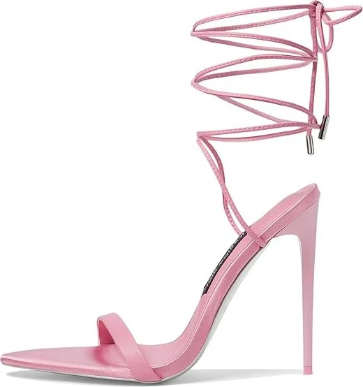 Jessica Rich Rich Sandal Women's Sandals Blush : 12 M, Leather/Satin - Image 5