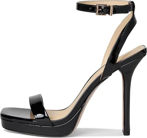 Jessica Simpson Adonia High Heel Sandals Women's Shoes Black : 8 M, Faux Leather - Image 6