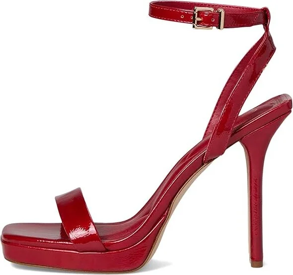 Jessica Simpson Adonia High Heel Sandals Women's Shoes Red Muse : 7 M, Faux Leather - Image 6