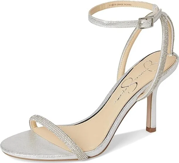 Jessica Simpson Baharia Ankle Strap Sandals Women's Shoes Black : 6.5 M, Synthetic - Image 11