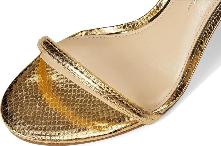 Jessica Simpson Baharia Ankle Strap Sandals Women's Shoes Gold : 9.5 M, Synthetic - Image 7