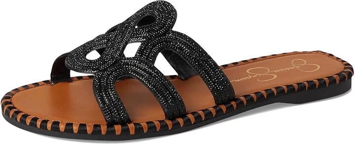 Jessica Simpson Bria Flat Woven Sandals Women's Sandals Champagne : 7.5 M, Synthetic - Image 11