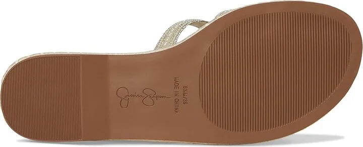 Jessica Simpson Bria Flat Woven Sandals Women's Sandals Soft Ivory : 11 M, Synthetic - Image 3