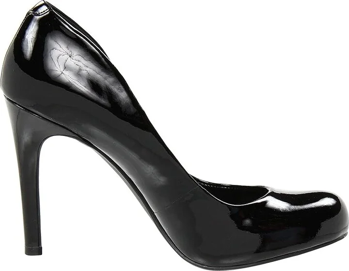 Jessica Simpson Calie High Women's Heels Black Patent : 5 M, Synthetic - Image 8