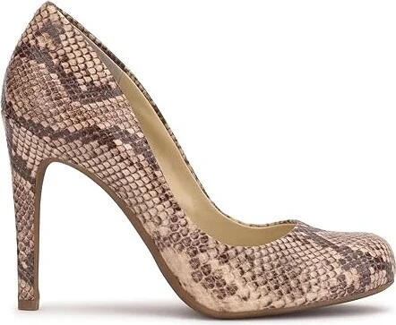 Jessica Simpson Calie High Women's Heels Festival Snake Print : 7.5 M, Synthetic - Image 6