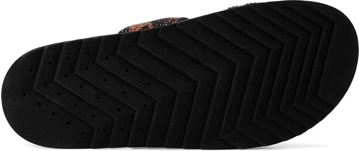 Jessica Simpson Caralyna Studded Knot Sandals Women's Sandals Natural Leopard : 6 M, Textile - Image 3