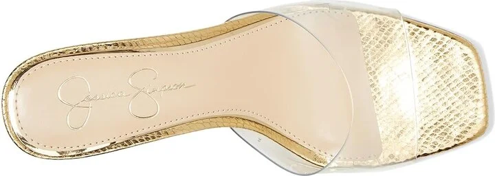 Jessica Simpson Celisha Lucite High Heel Sandals Women's Sandals Clear : 7 M, Synthetic - Image 2