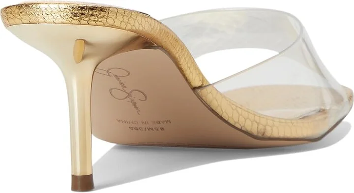 Jessica Simpson Celisha Lucite High Heel Sandals Women's Sandals Clear : 7 M, Synthetic - Image 4