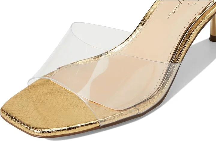 Jessica Simpson Celisha Lucite High Heel Sandals Women's Sandals Clear : 7 M, Synthetic - Image 7