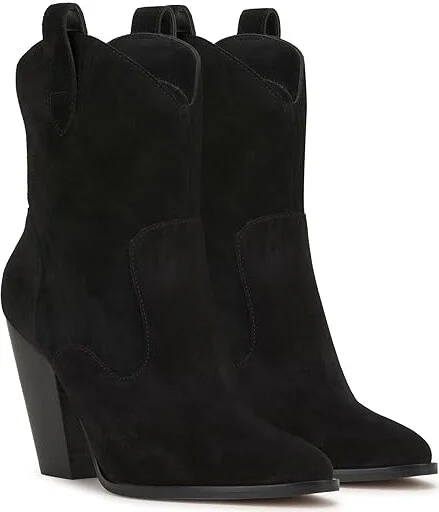 Jessica Simpson Cissely2 Women's Boots Black : 5 M, Leather
