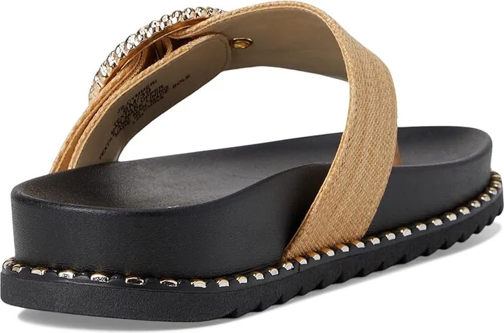 Jessica Simpson Cymmeri Buckle Sandals Women's Sandals Natural Raffia : 7 M - Image 4