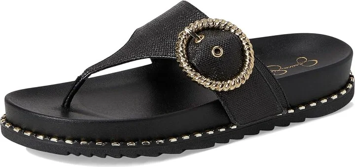 Jessica Simpson Cymmeri Buckle Sandals Women's Sandals Natural Raffia : 7 M - Image 11