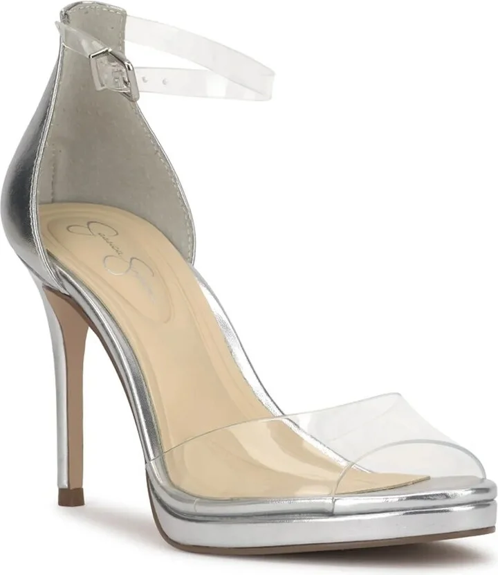 Clear/Silver Metallic