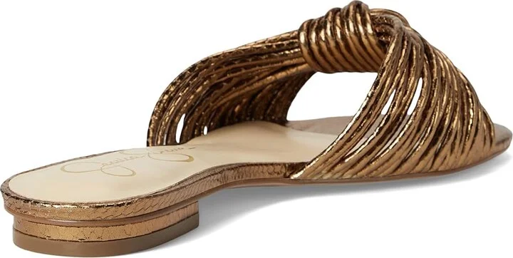 Jessica Simpson Dydra Women's Sandals Silver Combo : 10 M, Faux Leather - Image 10