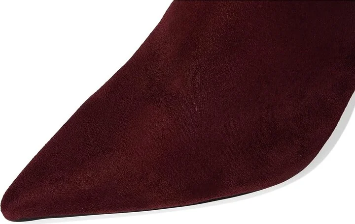 Jessica Simpson Elisiti Scrunch Bootie Women's Boots Dark Cherry : 10 M, Suede - Image 2