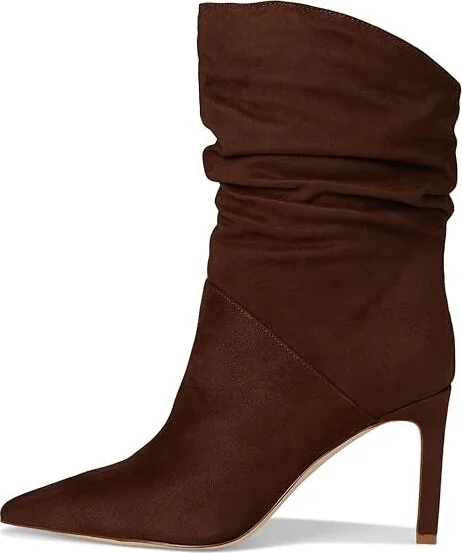 Jessica Simpson Elisiti Scrunch Bootie Women's Boots Walnut : 10 M, Suede - Image 6