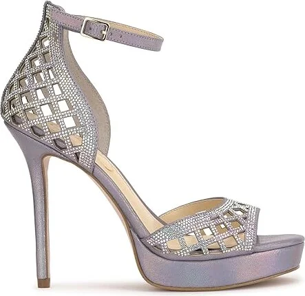 Jessica Simpson Herora Embellished Platform Sandals High Women's Heels Irridescent : 6 M - Image 6
