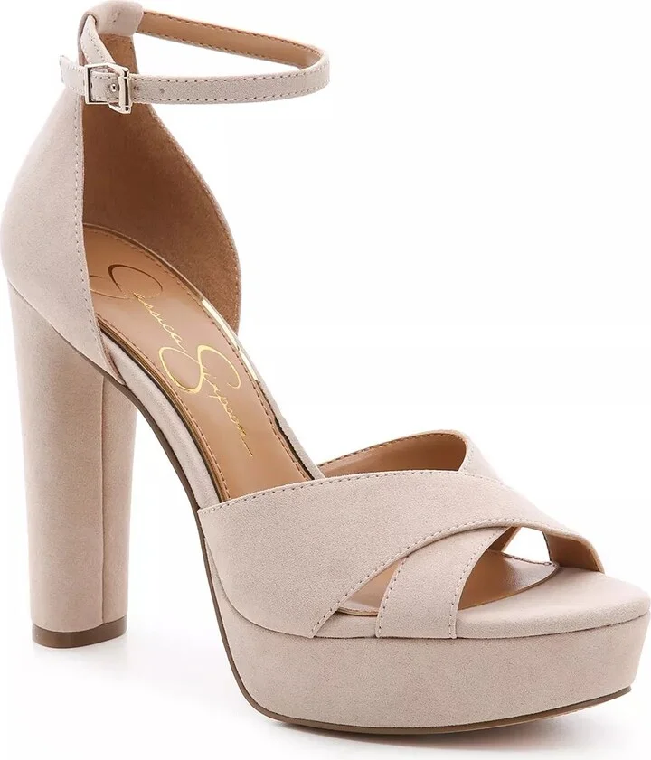 Beige Faux Suede
