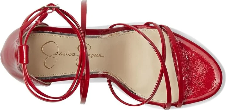 Jessica Simpson Jaeya Women's Shoes Red Muse : 6.5 M, Textile - Image 2