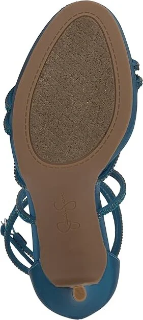 Jessica Simpson Jaeya Women's Shoes Teal : 8.5 M, Textile - Image 3