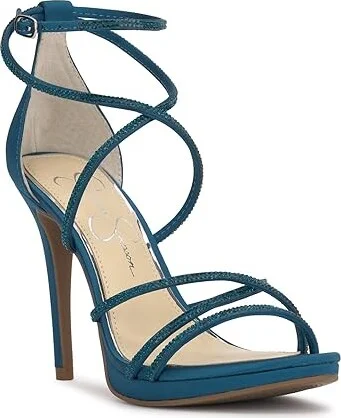 Jessica Simpson Jaeya Women's Shoes Teal : 8.5 M, Textile - Image 5