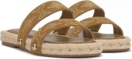 Jessica Simpson Jasdin Women's Sandals Saddle Ranch : 5.5 M, Leather