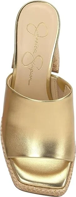 Jessica Simpson Kashet Women's Sandals Gold : 9.5 M, Leather - Image 2